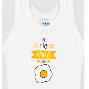 Body bebé tirantes personalizado frases