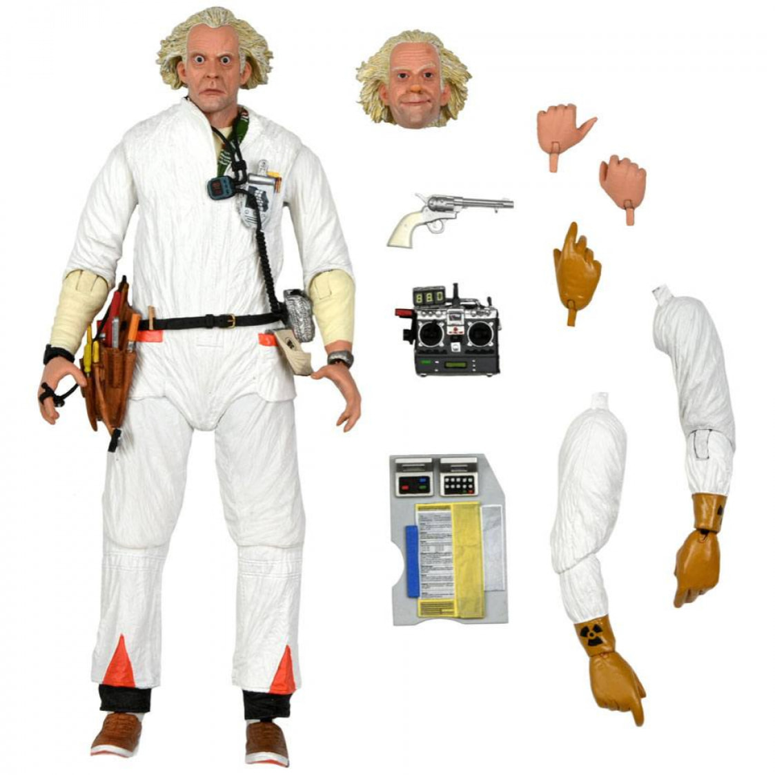 Ritorno Al Futuro Action Figura Ultimate Doc Brown (1985) 18 Cm Neca