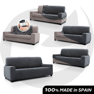 Funda de sofá TERCIOPELO ANTI MANCHAS Multi elástica modelo VERONICA