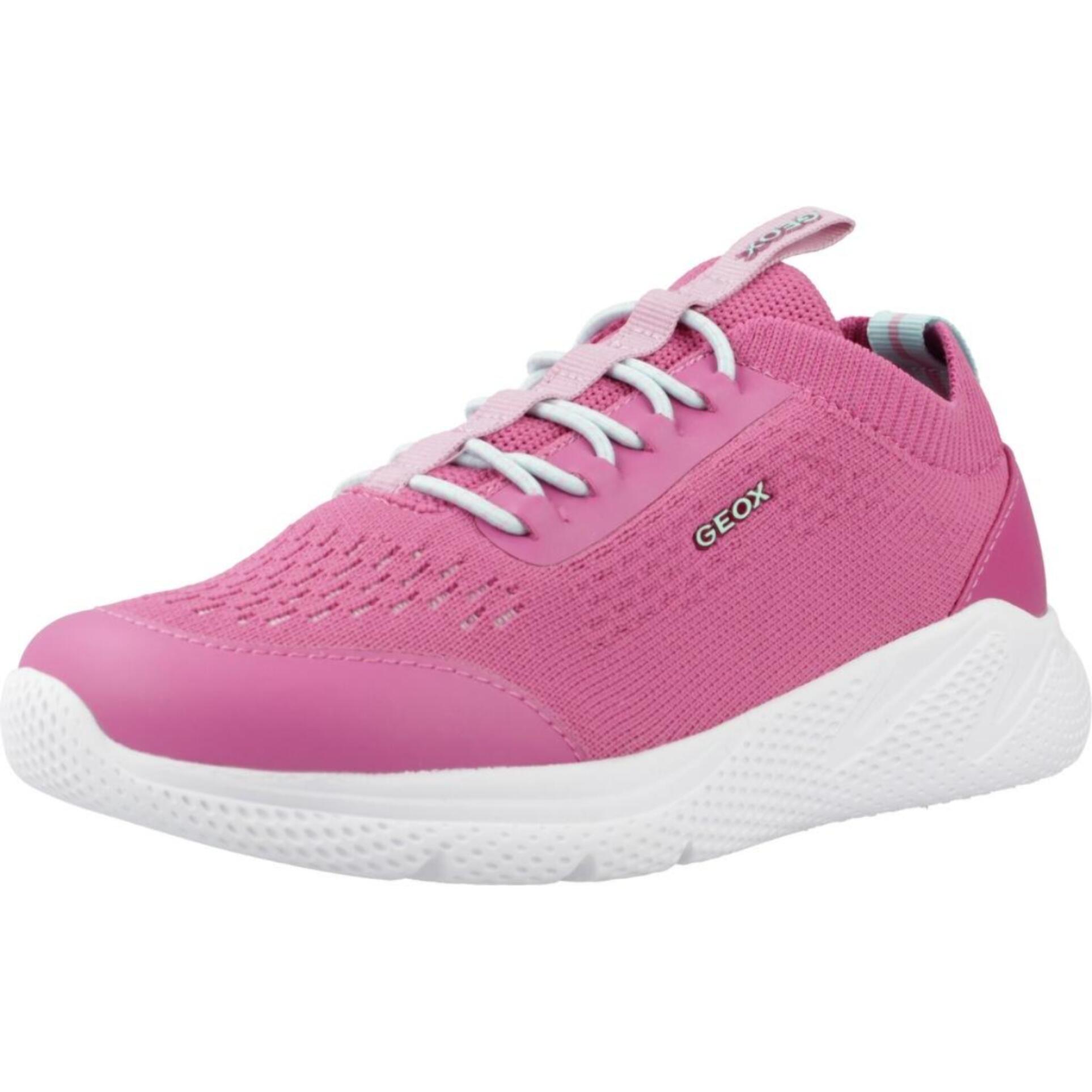 Zapatillas Niña de la marca GEOX  modelo J SPRINTYE GIRL ROSA
