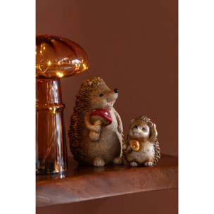 J-Line figurine Ange - polyrésine - brun - 3 pcs