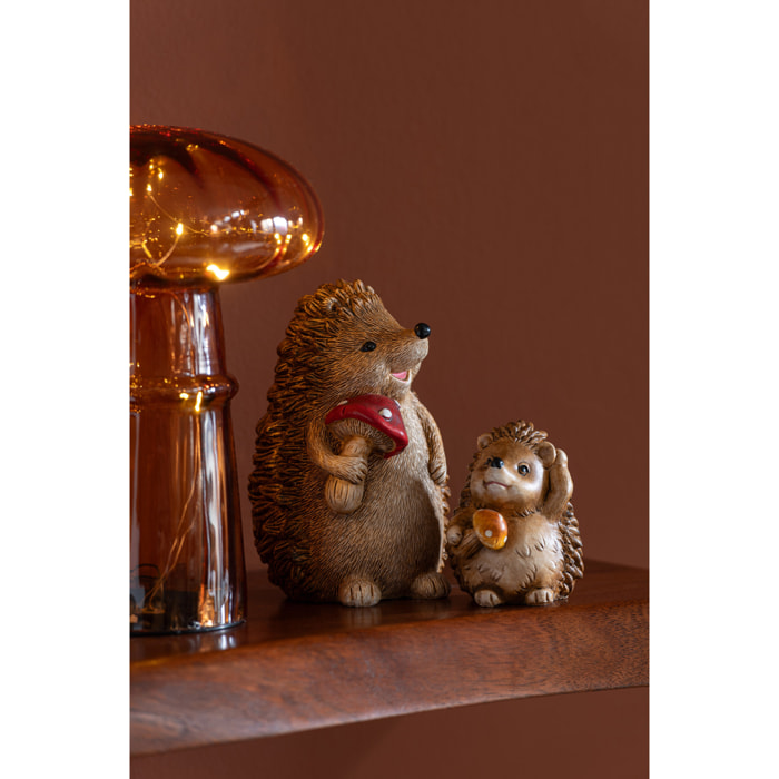 J-Line figurine Ange - polyrésine - brun - 3 pcs