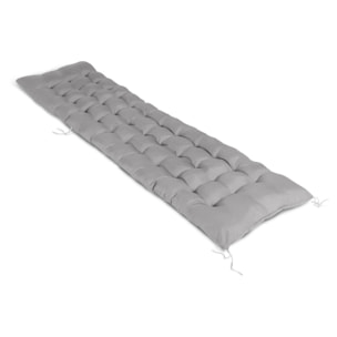 Coussin universel pour bain de soleil gris