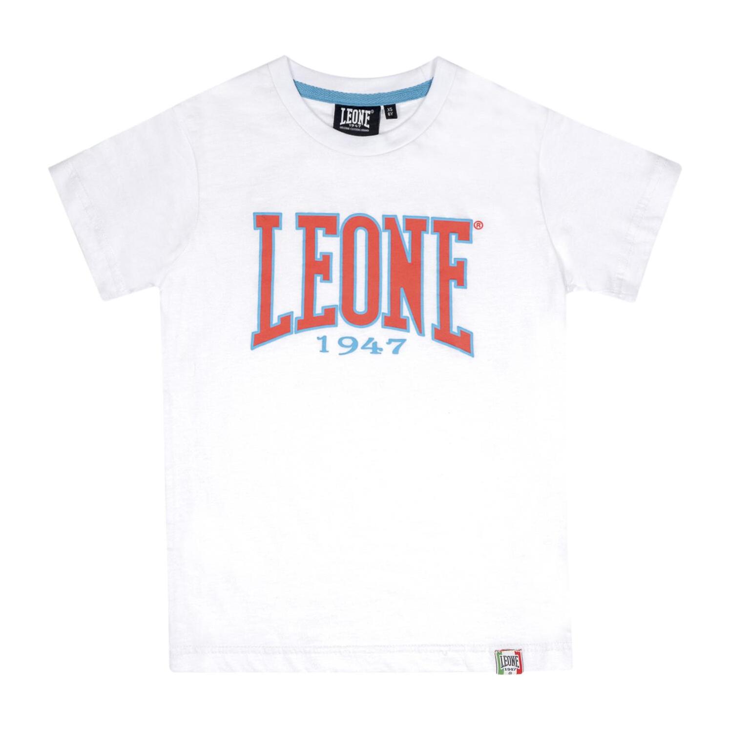 T-shirt da bambino in cotone Leone New Basic