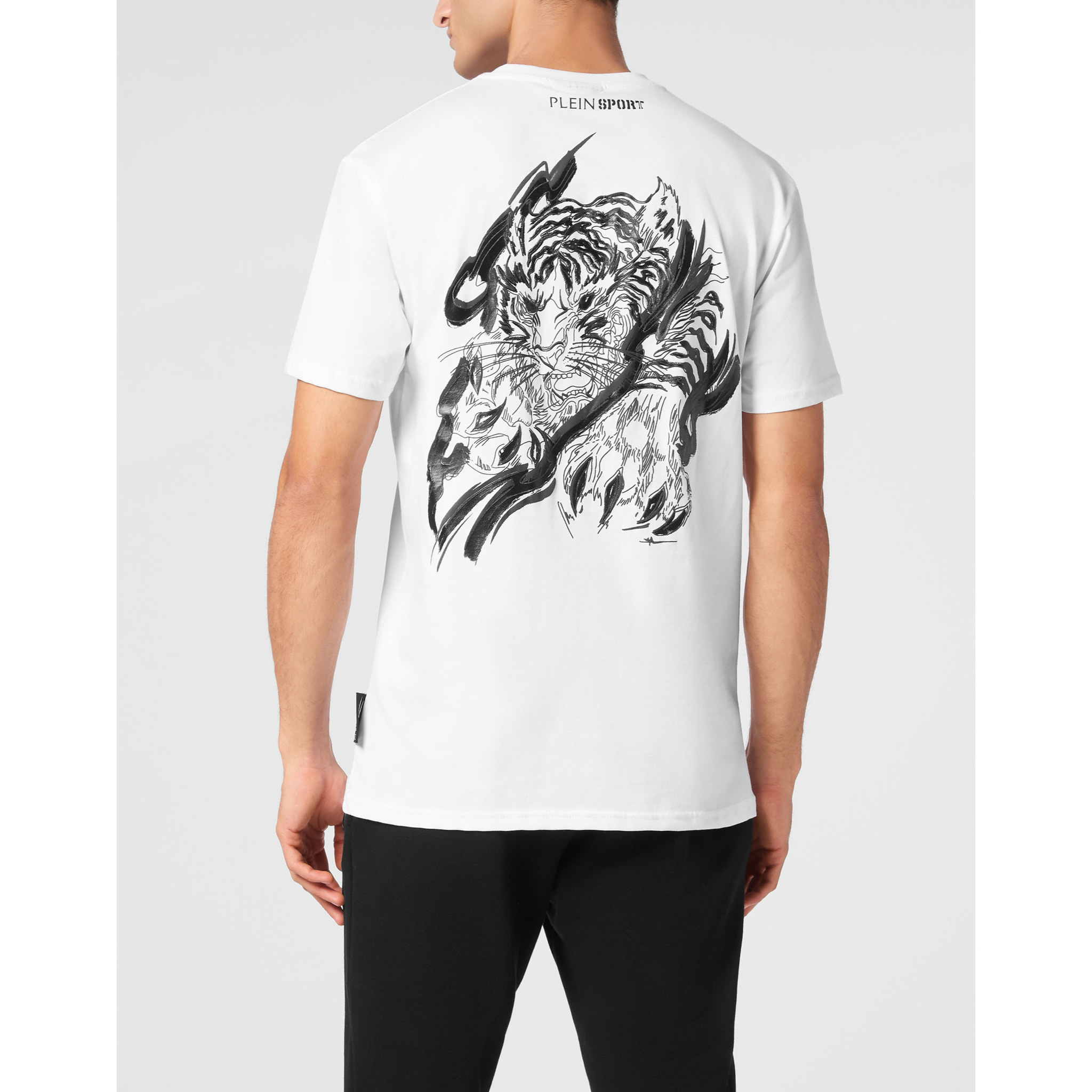 PLEIN SPORT Maglietta a girocollo TIGER