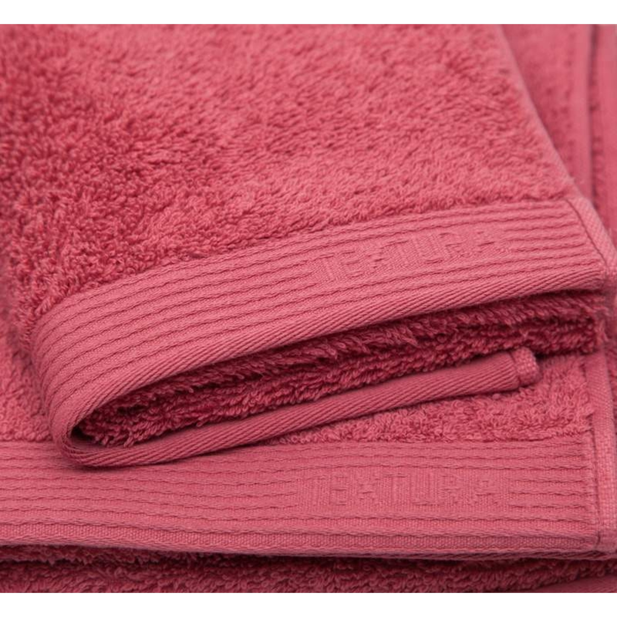 Toalla baño algodón Maxim color rosa frambuesa 100% Algodón