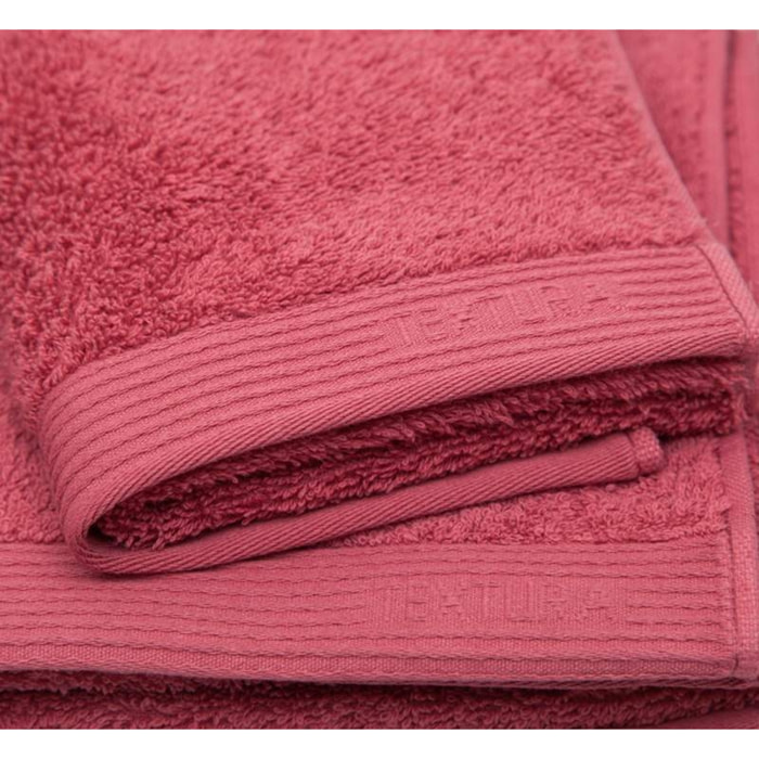 Toalla baño algodón Maxim color rosa frambuesa 100% Algodón