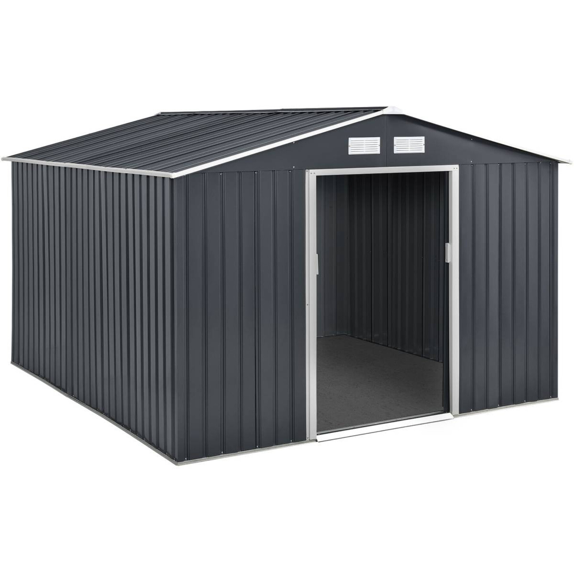 Abri de jardin métal "Vegas" - 7,06 m² - Gris