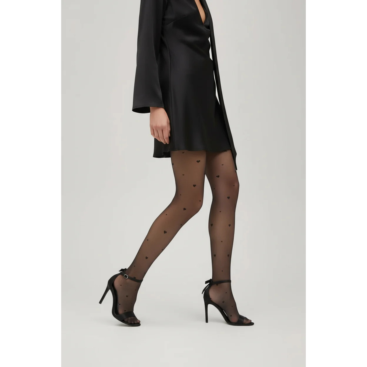 Collant con stampa a cuore 20 denari