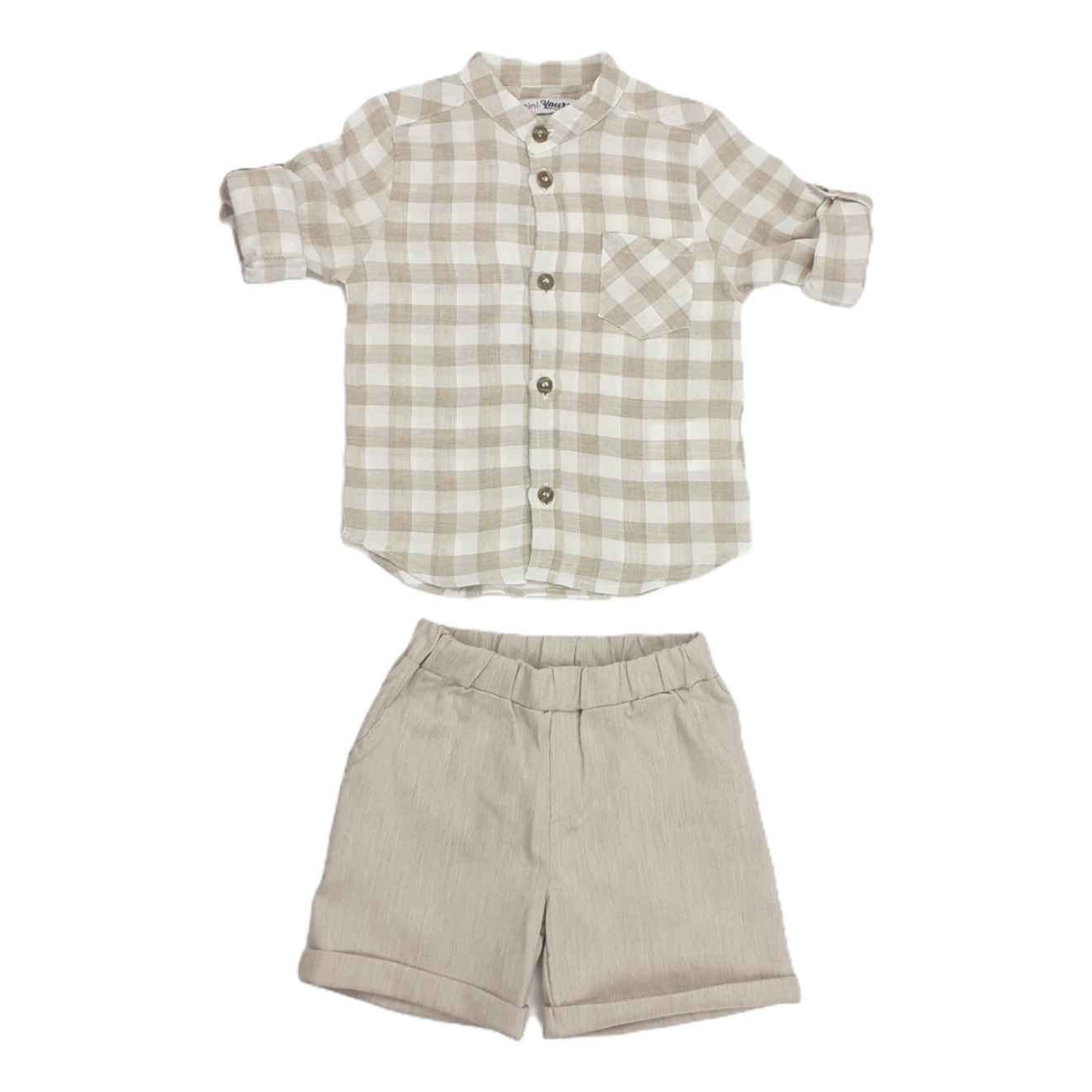 COMPLETO 2PZ CAMICIA E SHORT