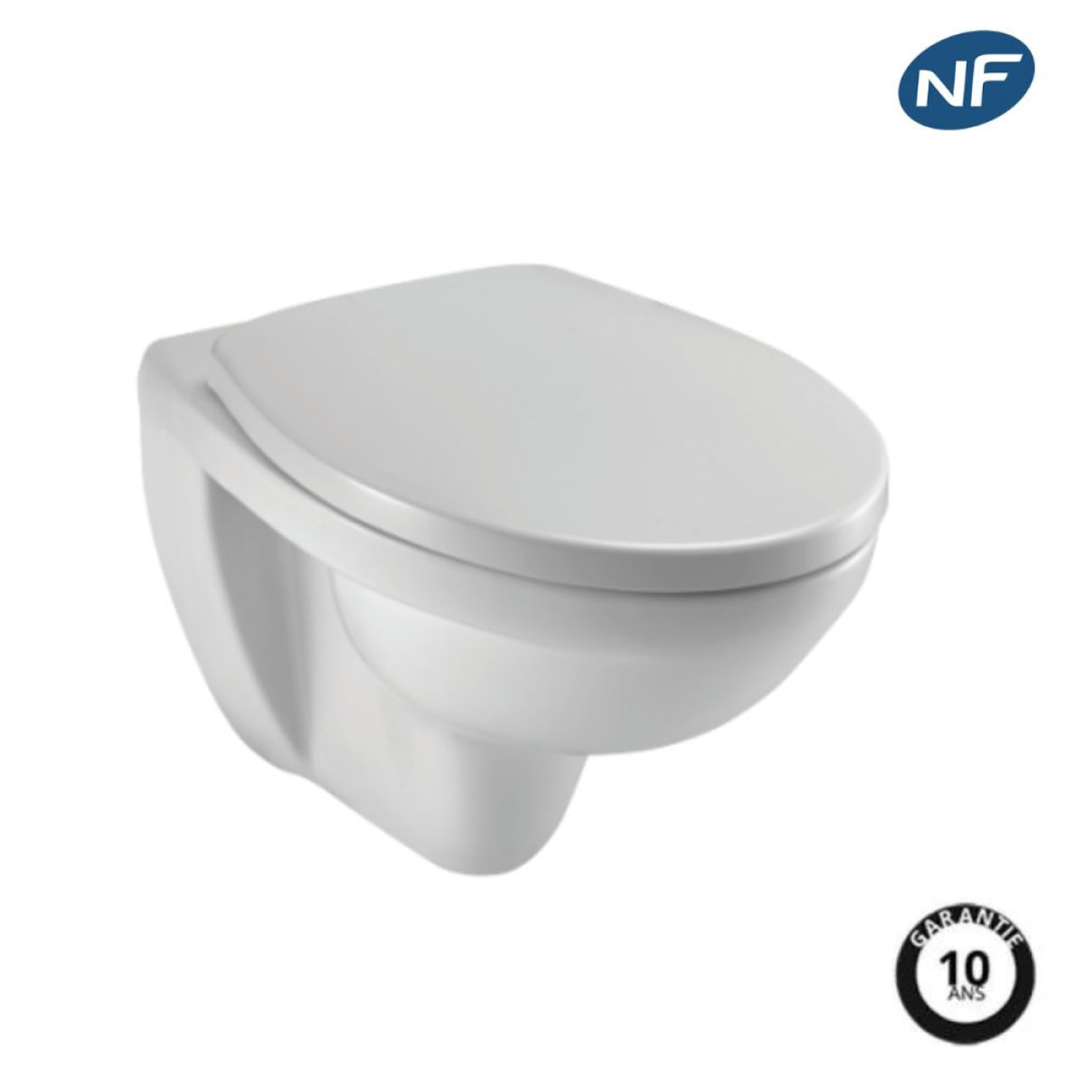 JACOB DELAFON RODIN WC Volltoilette Mit Spülkasten - Bodenmontage & Doppelspülung | Komplettset Mit Sitz