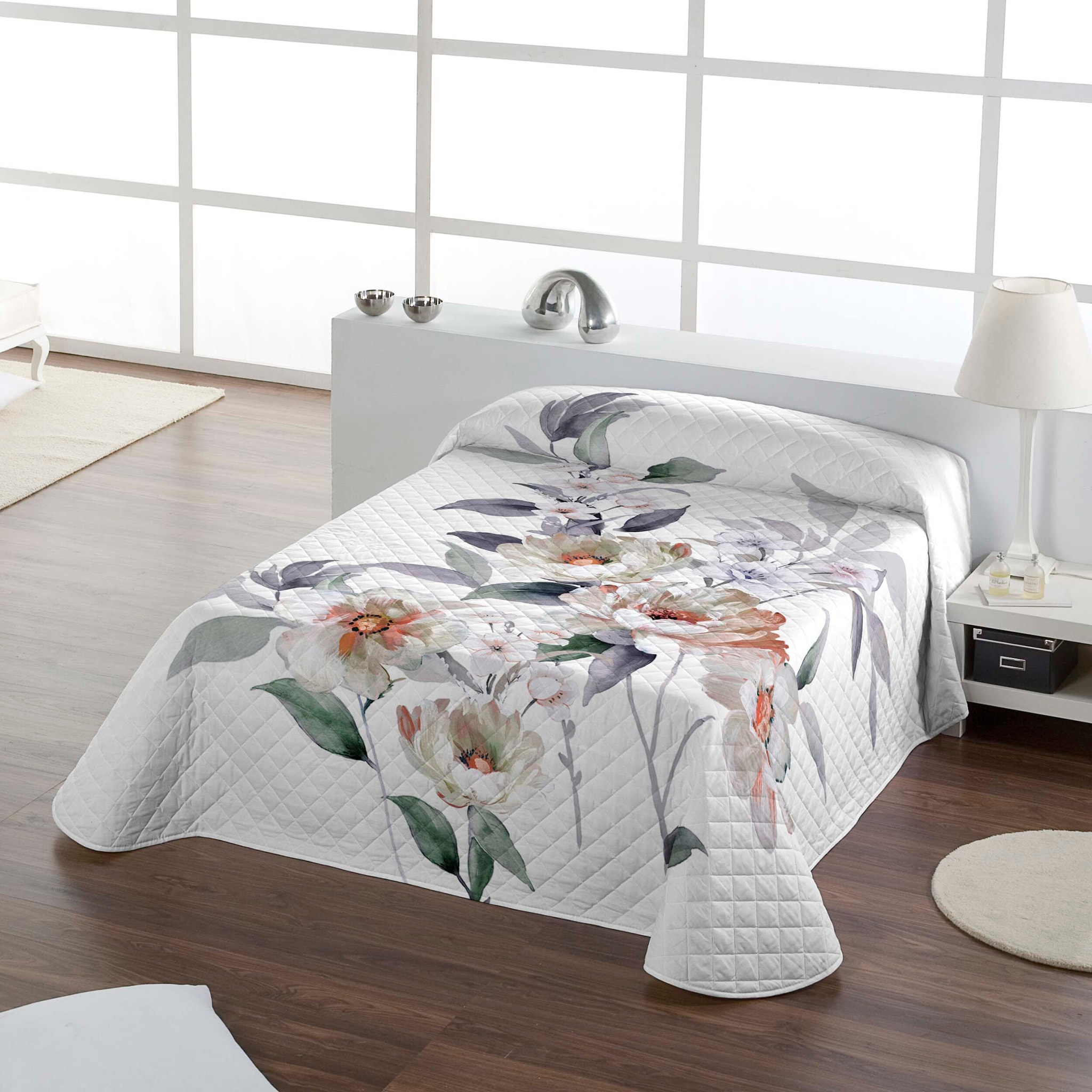 Icehome - Colcha Bouti Estampada - 100% Poliéster - Microfibra - 70 gr/m² - Cheer