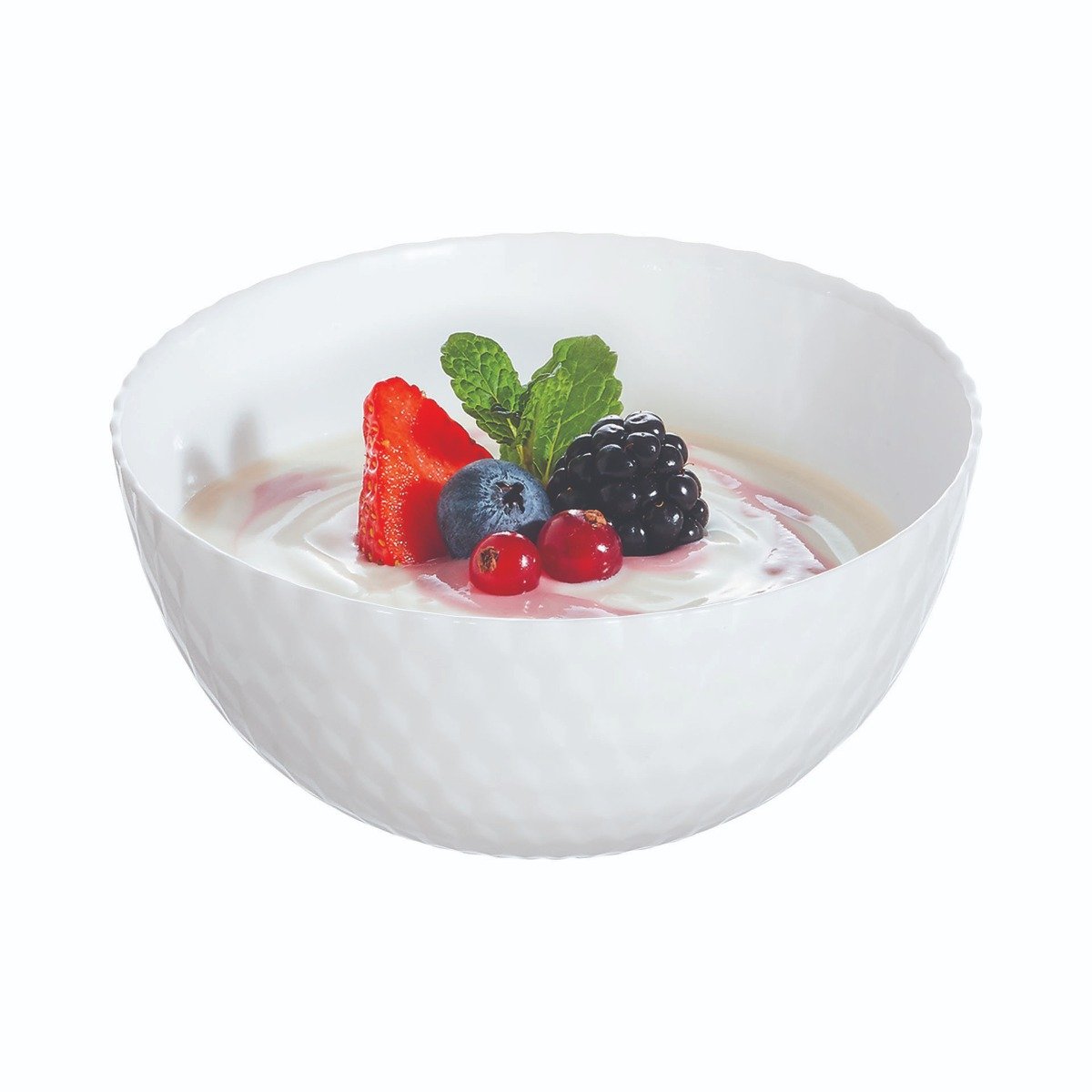 6 coupelles blanches 13 cm Pampille - Luminarc