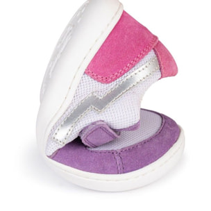 DEPORTIVO RAYO BAREFOOT BLANCO/MORADO – FLEXIBILIDAD TOTAL