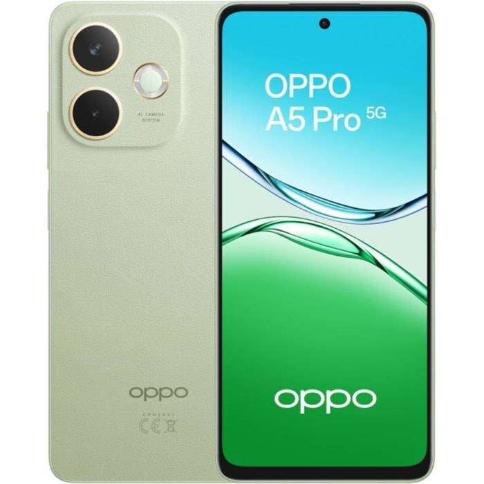 Smartphone OPPO A5 Pro 256Go Vert Olive 5G