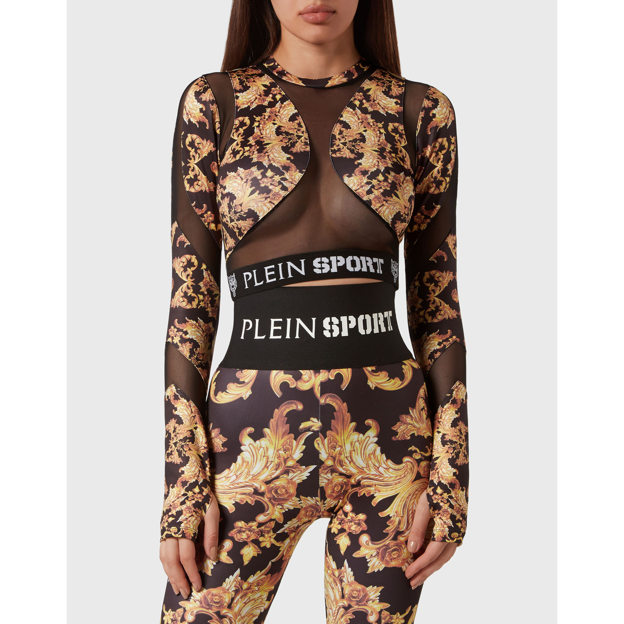 PLEIN SPORT Top deportivo BAROQUE