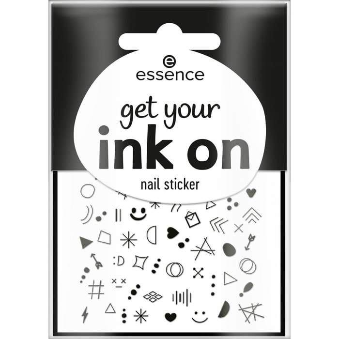Get Your Ink On Nail - Sticker Ongles x80