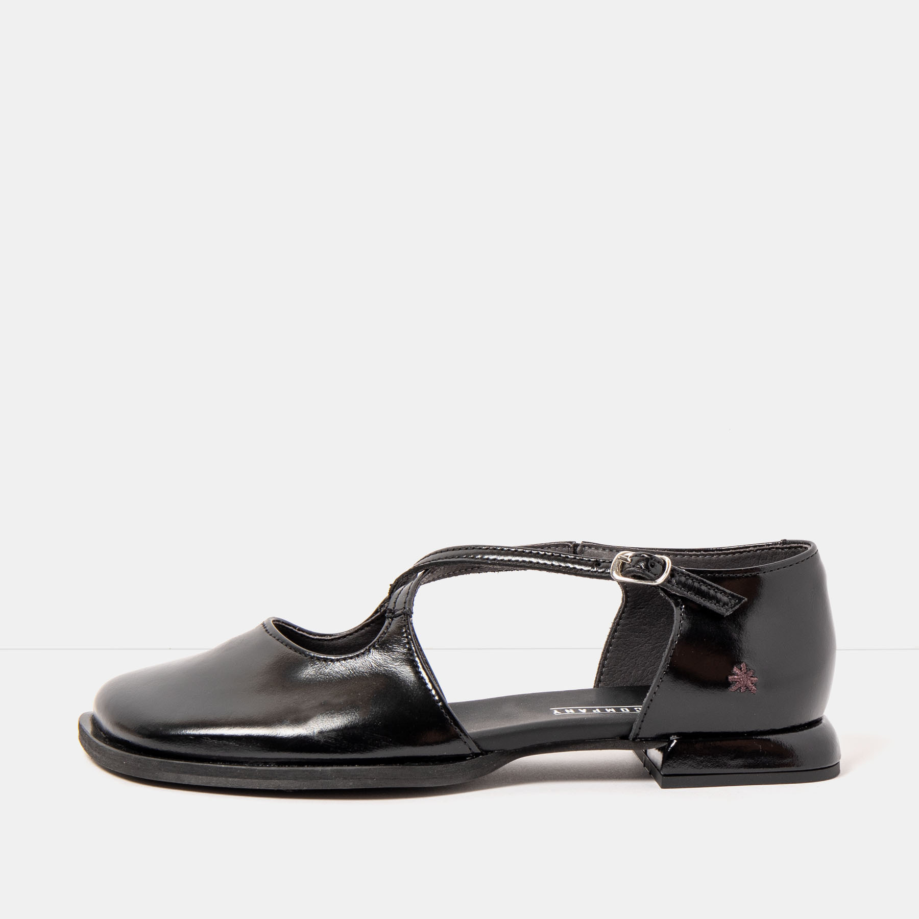 Zapatos 2002 NAPPA SHINNY BLACK / BERGAMO color Black