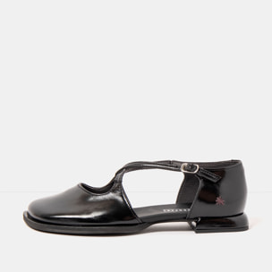 Zapatos 2002 NAPPA SHINNY BLACK / BERGAMO color Black