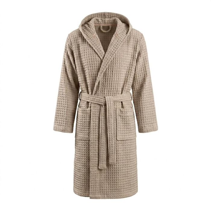 INTRECCI HOME Accappatoio Uomo e Donna, in Morbido Cotone 300 g, , Morbidezza Extra, Avvolgente, con Cappuccio e Tasche, Elegante e Confortevole,
