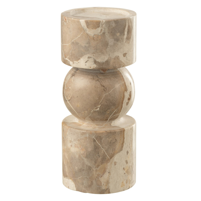 J-Line chandelier Marbre - pierre - beige - small