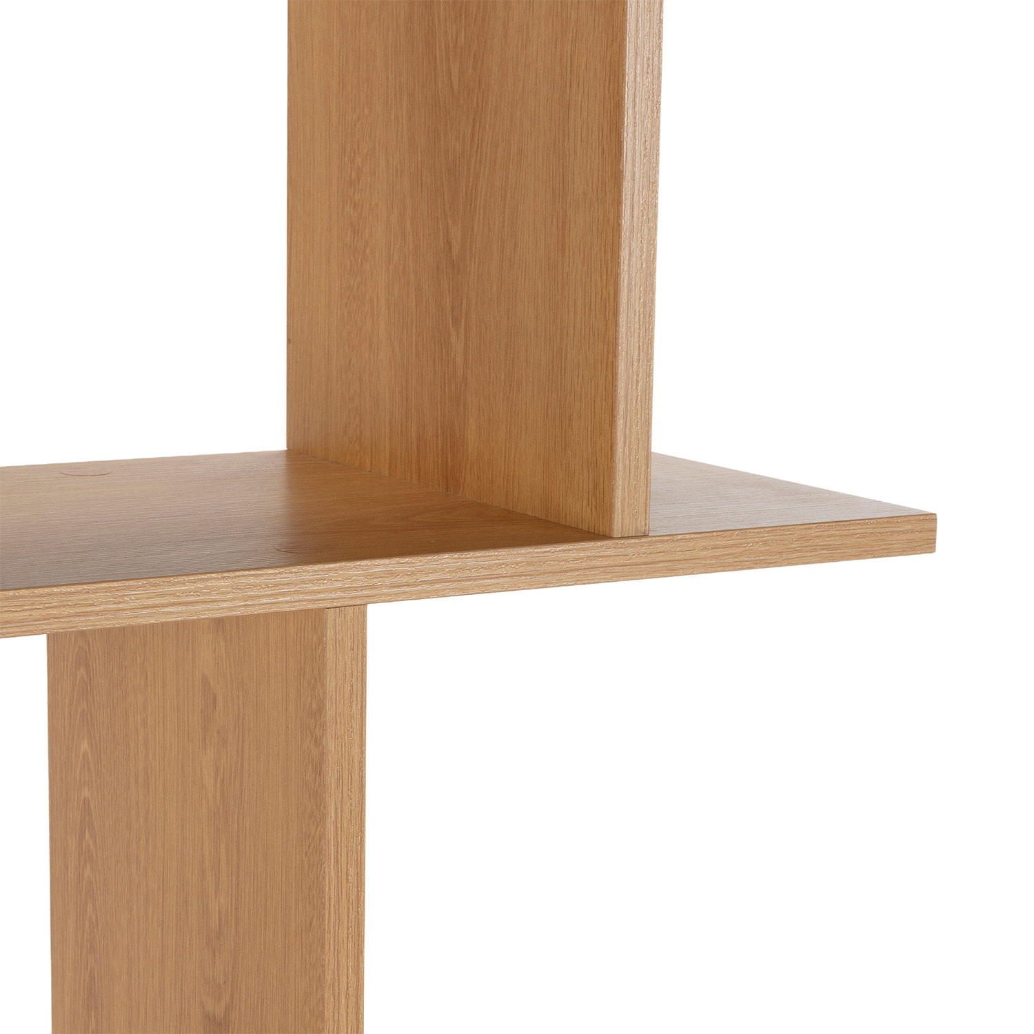 Estantería Osaka 6 huecos efecto Roble