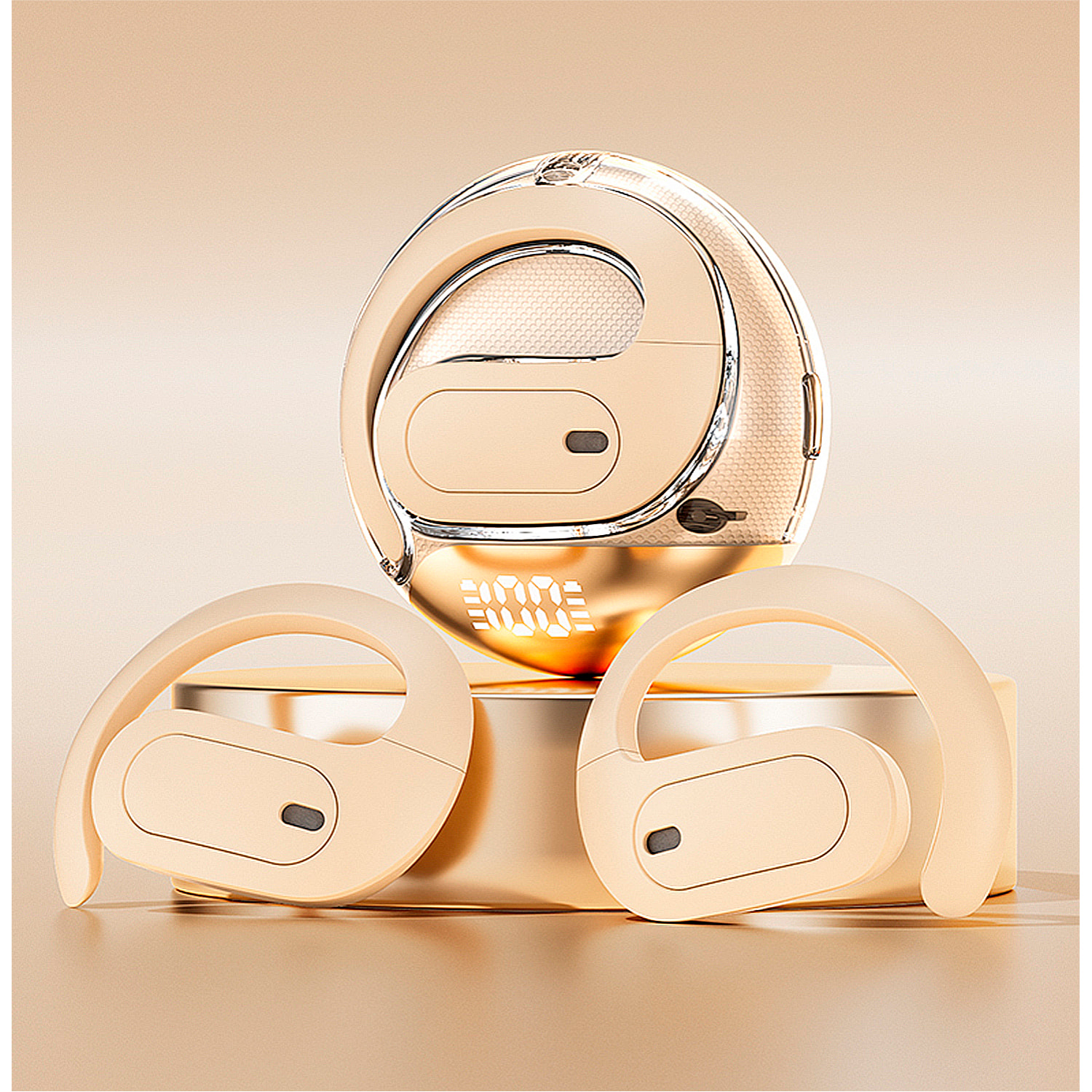 M112 Auriculares Bluetooth 5.4. Sonido panorámico ACS con traductor AI.