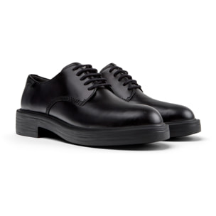 Zapatos de cordones - CAMPER Dean - Negro - Cuero liso