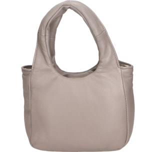 Borsa a mano da donna - Modello Virna - Vera Pelle - 17.0 x 24.0 x 8.0 cm