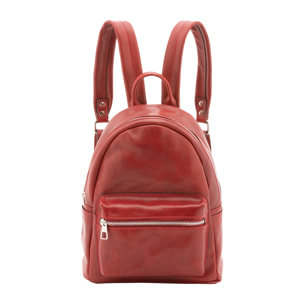 Zaino  unisex In Vera pelle Made in Italy 23x29x13 cm