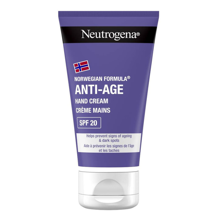 Crème Mains Anti-Âge SPF 20 - Crème hydratante pour les mains 75 ml