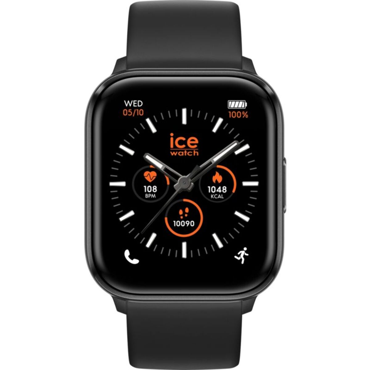 Montre connectée ICEWATCH Ice Fit Amoled GPS 1.0 Noir 1.78