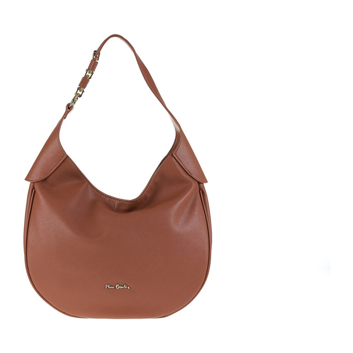 Borsa a spalla da donna Made in Italy - Modello Celeste Lux - 100% pelle - 33.0 x 25.5 x 12.0 cm