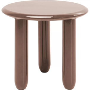 Table d'appoint Eliano 50cm moka Kare Design