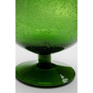 Verres à vin Bubbles verts set de 4 Kare Design