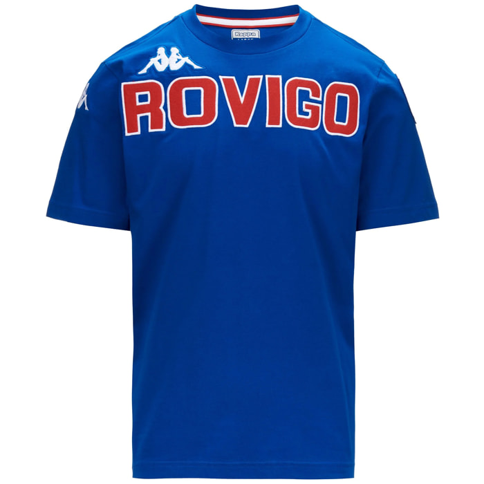 Kappa - Camisetas y tops Niño Azul - Eroi Tee Rovigo