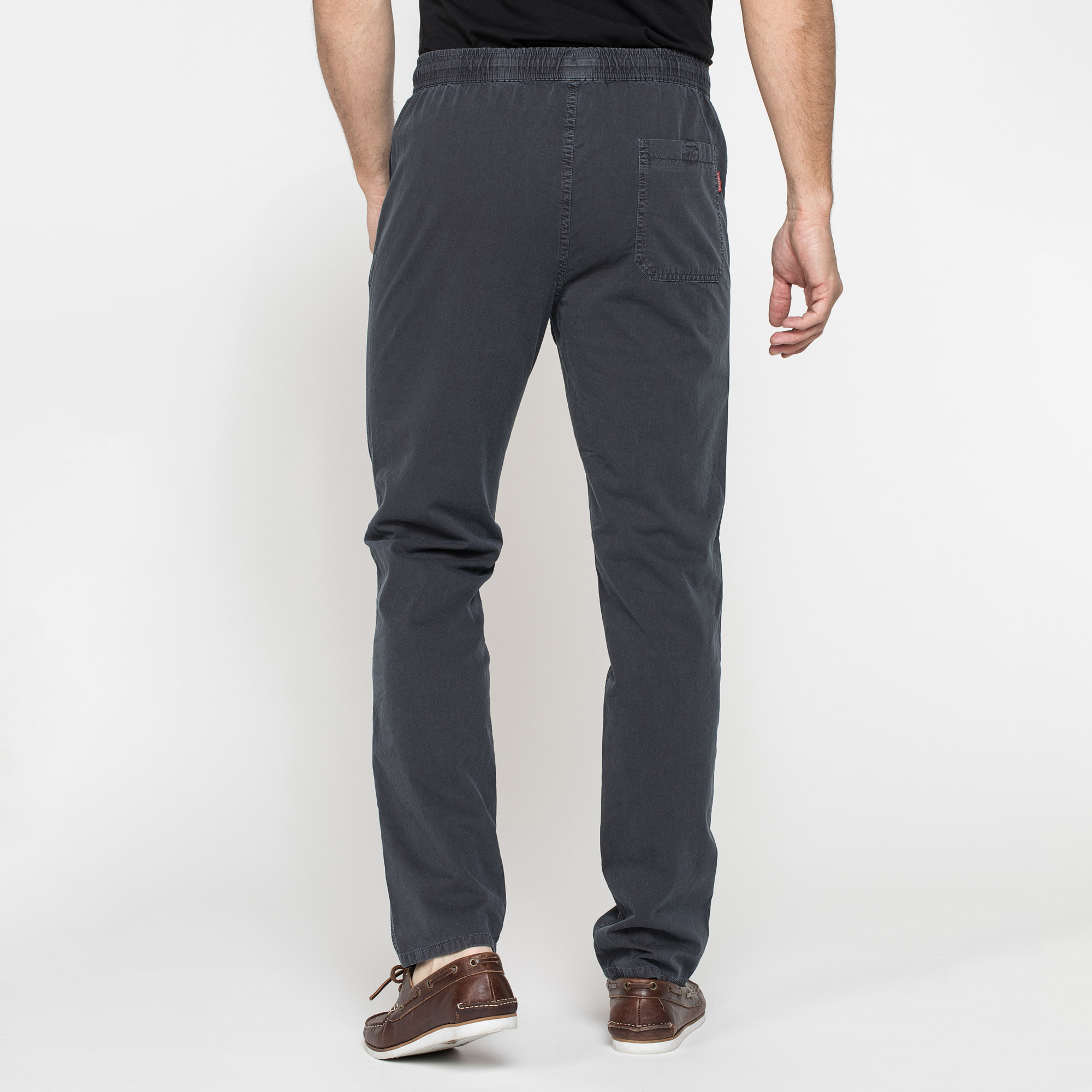 JOGGER PANT IN GABARDINA LEGGERA CON ELASTICO IN VITA