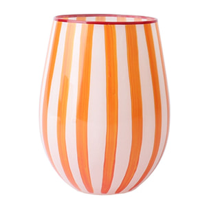 Lot de 3 verres à eau 27cl orange CIRCUS