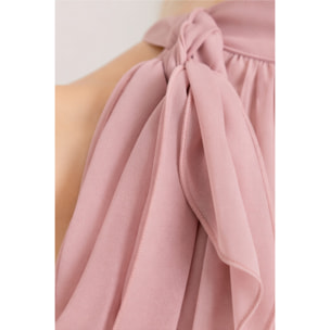 Kocca - Abito lungo da cerimonia con scollo all'americana Donna