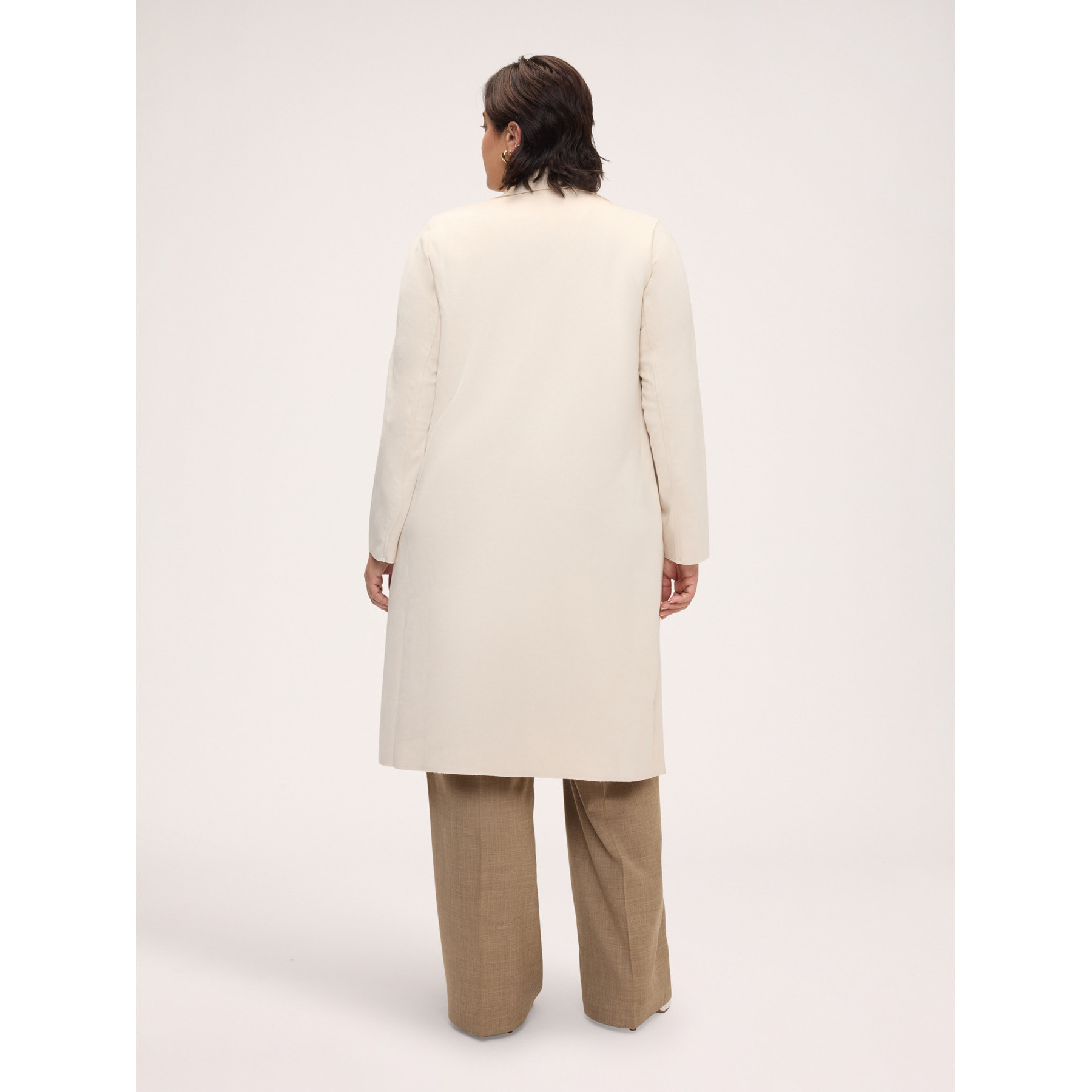 Fiorella Rubino - Abrigo ligero en tejido soft touch - Beige