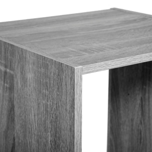 Estante de 4 compartimentos Top Mix Gris