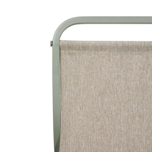 Fauteuil à bascule Felinio vert laurier