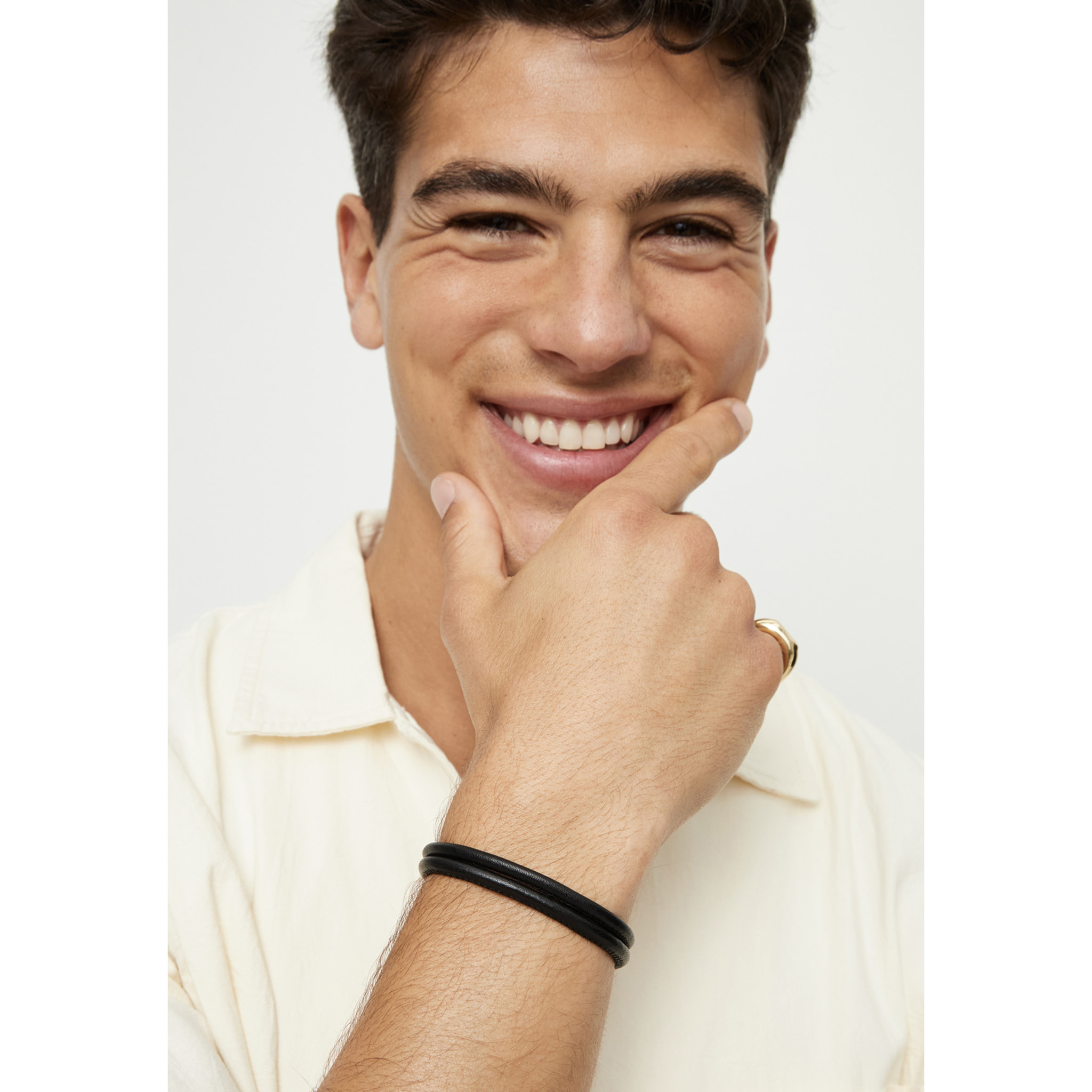 Pulsera SER IMPARABLE NEGRO L