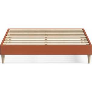 Lit adulte en velours - DINA