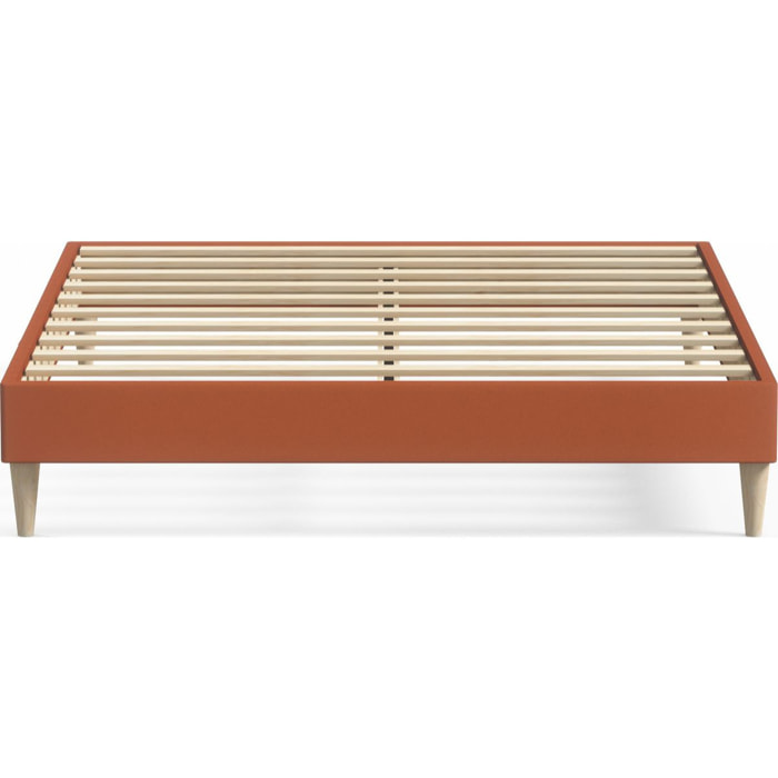 Lit adulte en velours - DINA