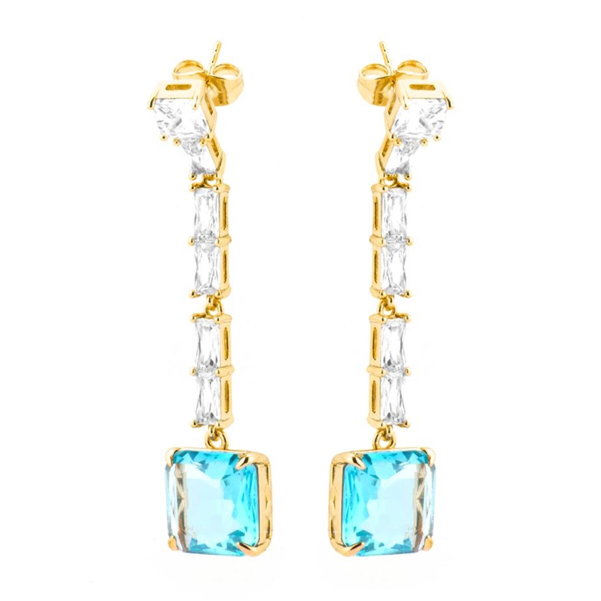 Pendientes Lux by Lux acabados oro 18k