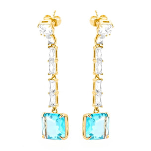 Pendientes Lux by Lux acabados oro 18k