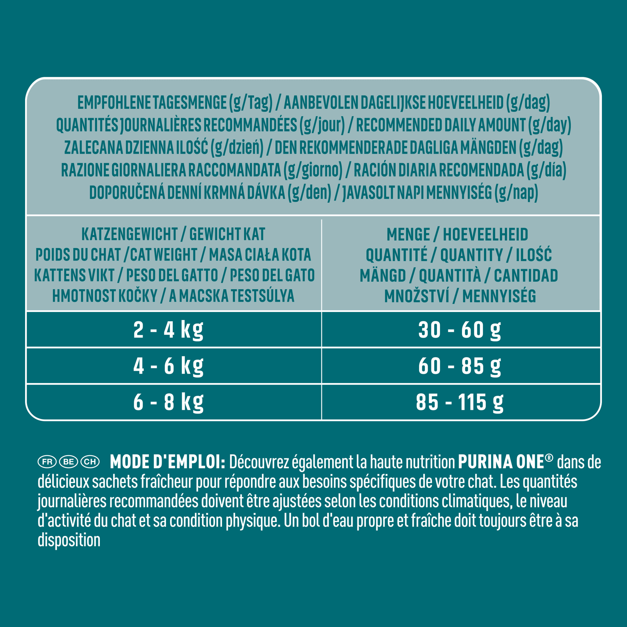 PURINA ONE Adulte Saumon 9,75kg