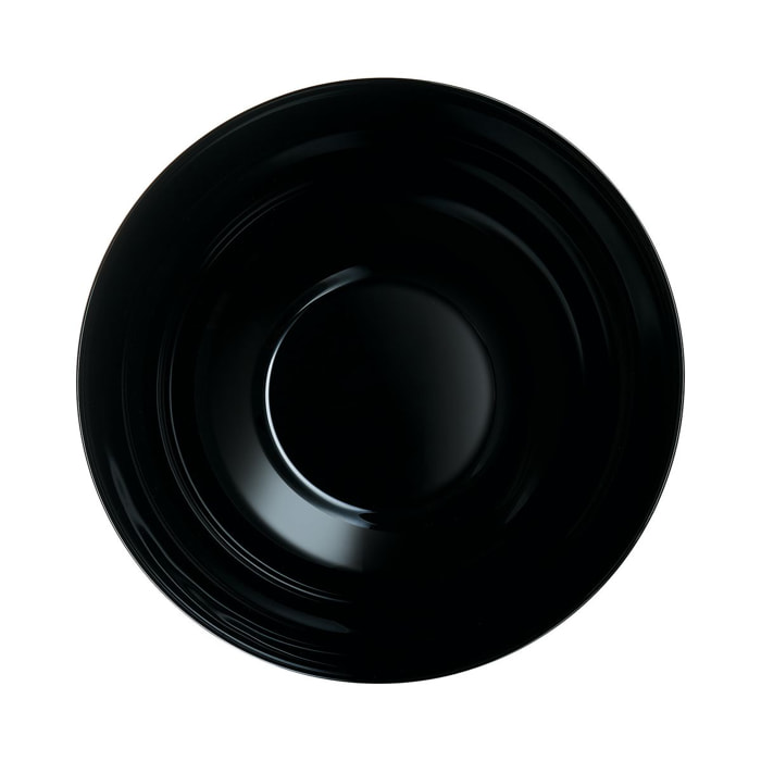 Ensaladera negra 21 cm Diwali - Luminarc