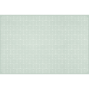 VINILIKO, set de 4 individuales de mesa Geometría green lily 4u-30x45 cm